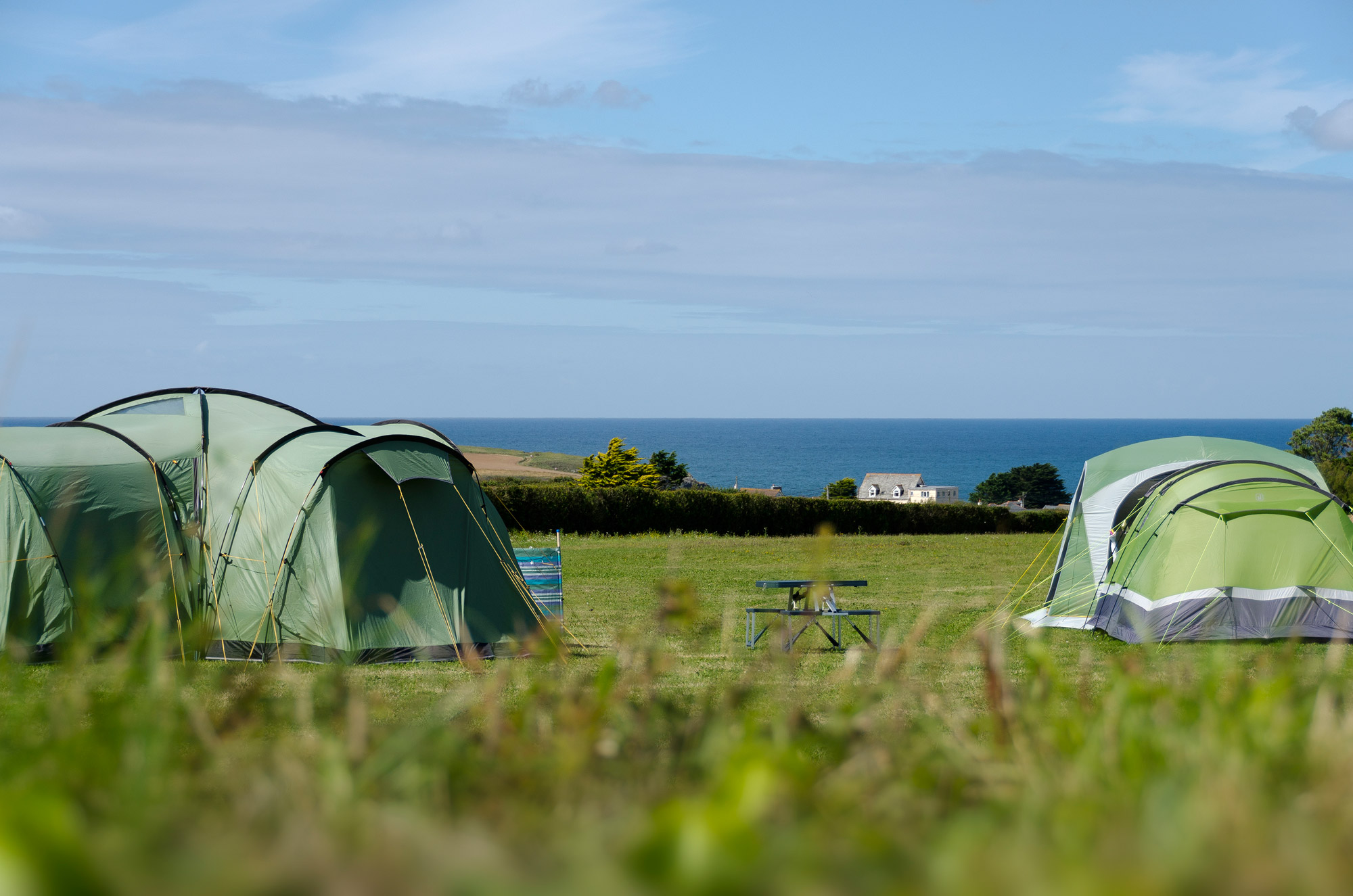 TENTS - Self contained pitches available now. To book please call direct on 01841 520022.
